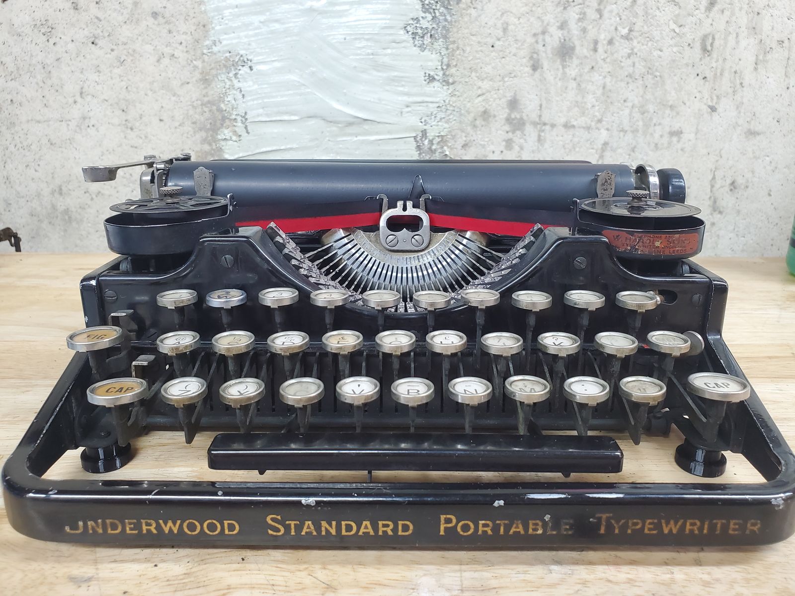 Photo from the Underwood Standard Portable gallery