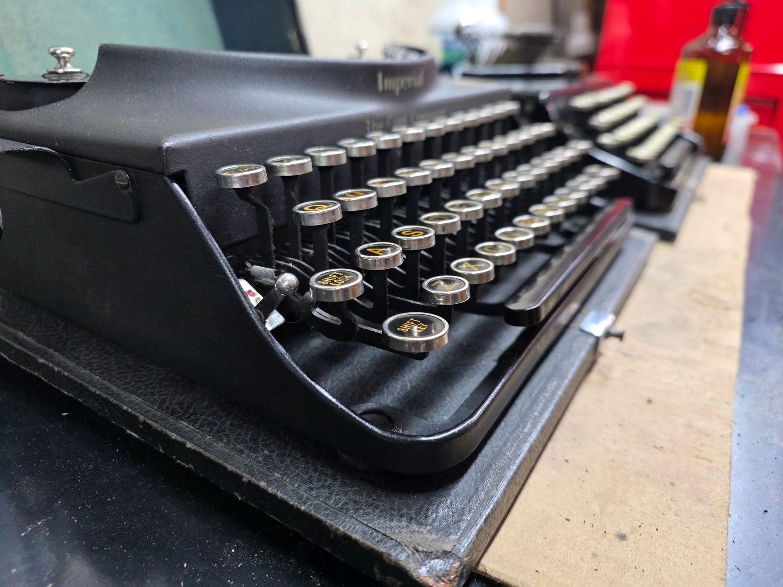Imperial Good Companion and Remington Portable 2 typewriters