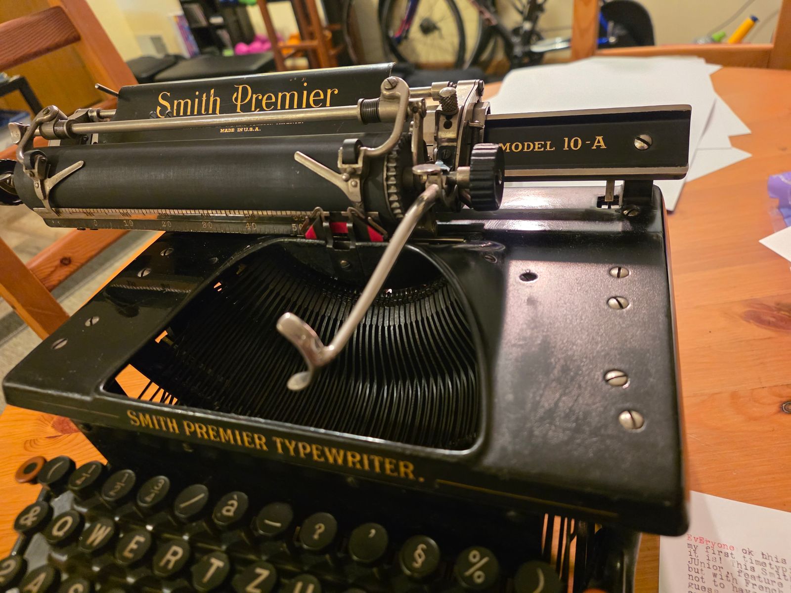 Photo from the Smith Premier No. 10 (10-A) gallery