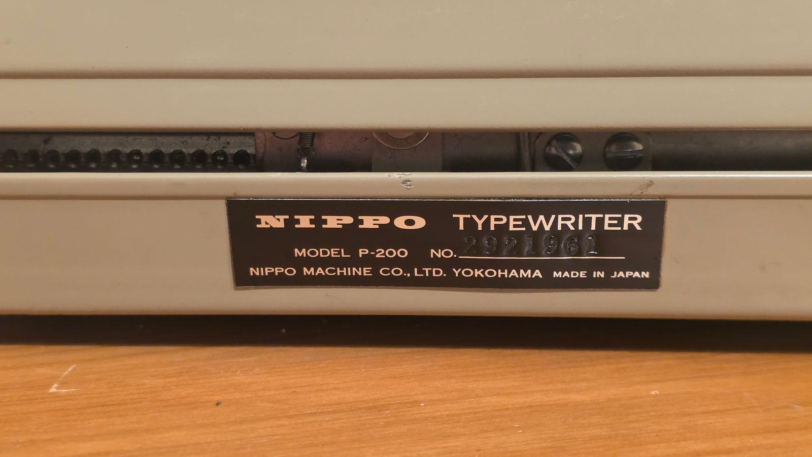 Photo from the Nippo P-200 gallery