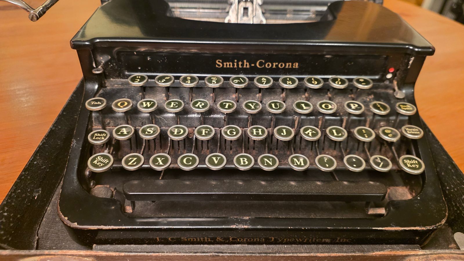 Photo from the Smith Corona Flattop gallery