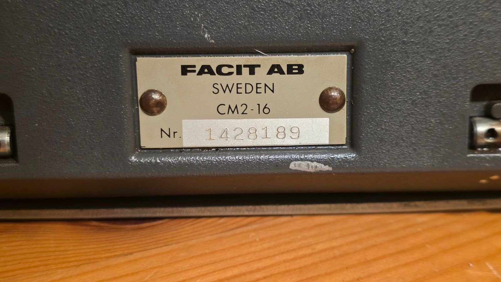 Photo from the Facit CM2-16 gallery