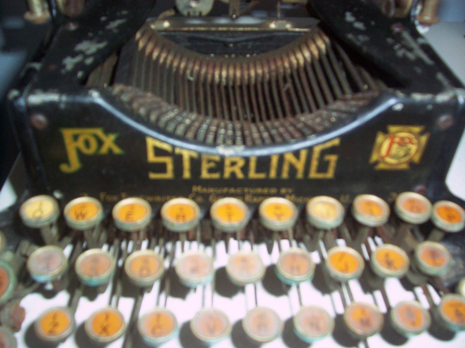 From listing: Photo from the Fox Sterling - Parts Machine gallery
