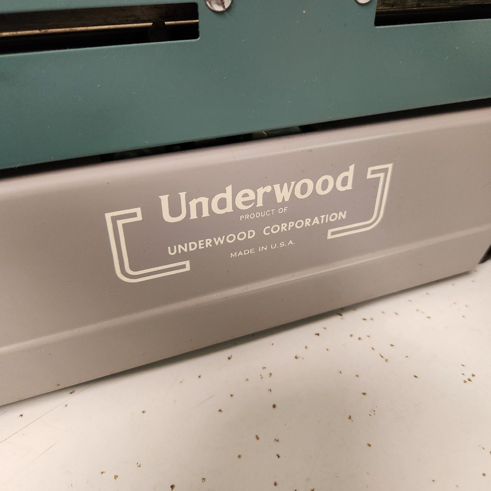 From listing: Photo from the Underwood Quiet Tab De Luxe gallery